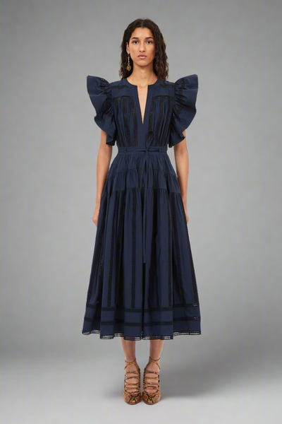 Ulla Johnson Emery Dress- Midnight Ulla Johnson Emery Dress- Midnight