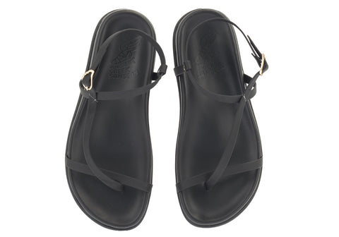 Ancient Greek Whitney Footbed- black