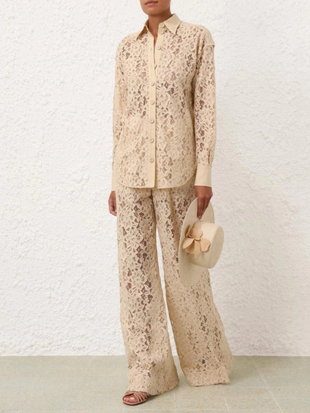 Zimmermann NATURA LACE PANT