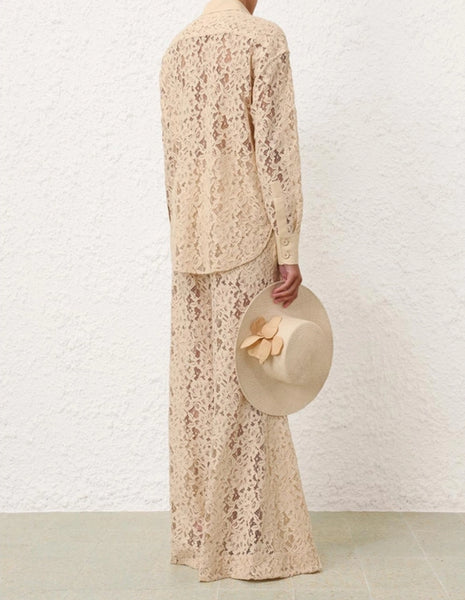Zimmermann NATURA LACE PANT
