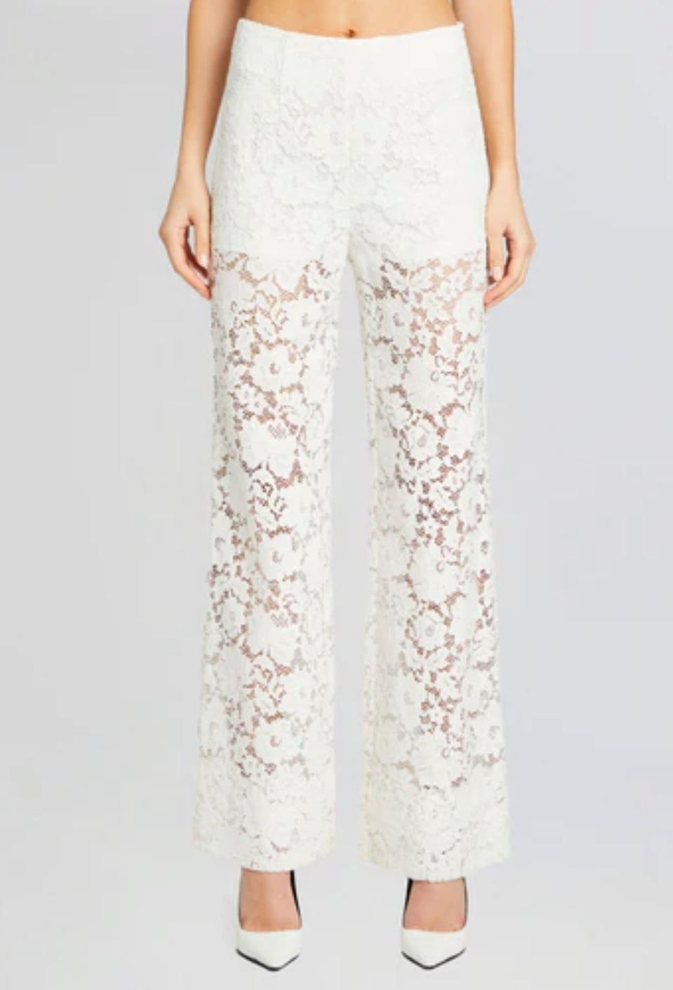 Sans Faff LONDON LACE FLARED PANTS Sans Faff LONDON LACE FLARED PANTS