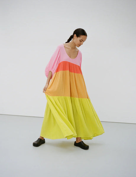 Nina Maxi Dress, in Azalea Spectrum Nina Maxi Dress, in Azalea Spectrum