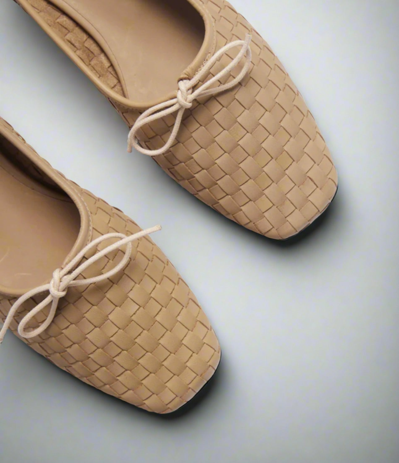 Freda Salvador JADA SQUARE TOE BALLET FLAT- Latte Freda Salvador JADA SQUARE TOE BALLET FLAT- Latte
