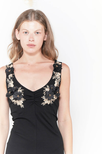 Antonio Marras Tie Back Jersey Dress