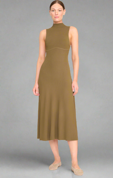 Staud Malachiye Dress- Sergeant Green Staud Malachiye Dress- Sergeant Green