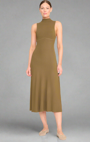 Veronica Beard Iker Puffed-Sleeve Dress Vivid Orchid