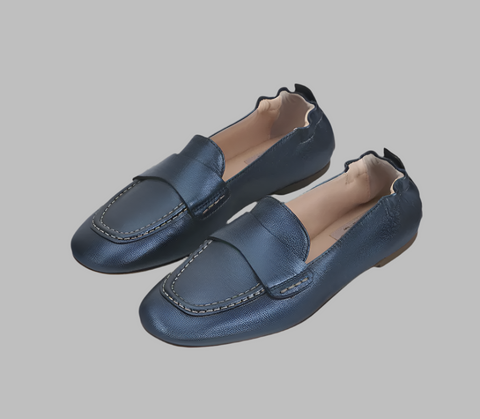 Santoni WOMEN'S ORANGE LEATHER DOUBLE-BUCKLE SLIDE SANDAL