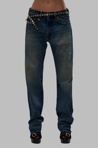 SER.O.YA DEMI MID RISE JEAN- Coastline