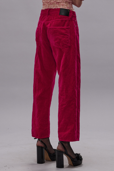 R13 Boyfriend Jean- Raspberry Velvet