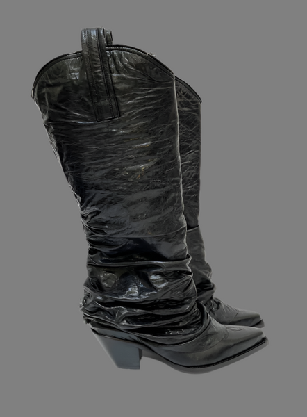 R13 Mid Cowboy Boots W/ Sleeve