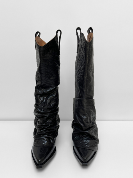 R13 Mid Cowboy Boots W/ Sleeve