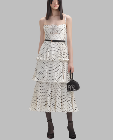 Veronica Beard Iker Puffed-Sleeve Dress Vivid Orchid