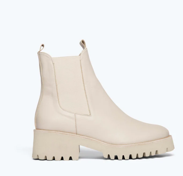 Freda Salvador BROOKE RAIN RESISTANT BOOT- Cream Freda Salvador BROOKE RAIN RESISTANT BOOT- Cream