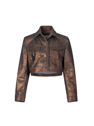 Silvia Tcherassi Nahid Jacket- Metallic Silvia Tcherassi Nahid Jacket- Metallic