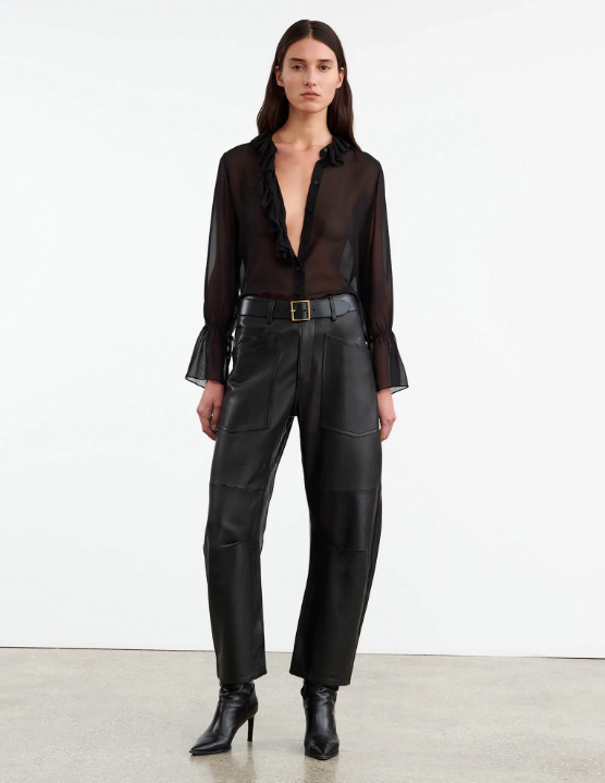 Nili Lotan Shon Leather Pant Nili Lotan Shon Leather Pant