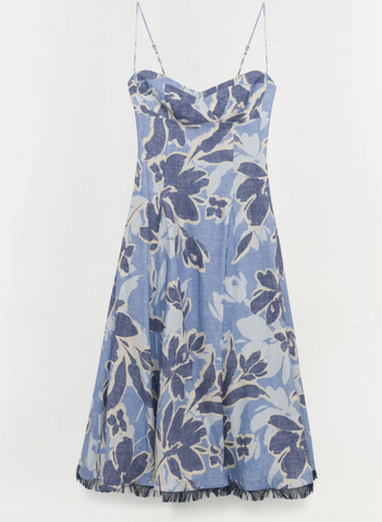 Retrofete ADELAIDE SILK DRESS