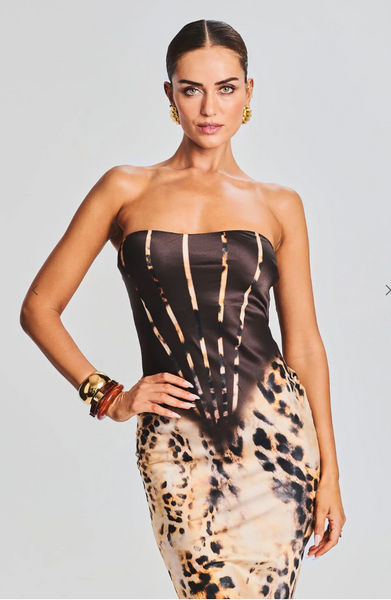 Retrofete Shayna Silk dress