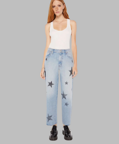 R13 Boyfriend Jean- Aspen Selvedge Blue