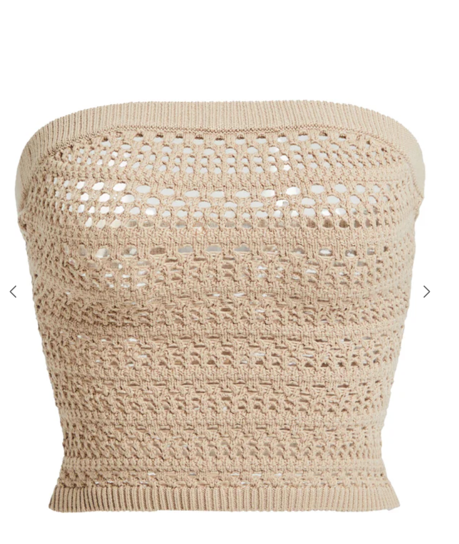 SER.O.YA MAY KNIT CROCHET TOP SER.O.YA MAY KNIT CROCHET TOP