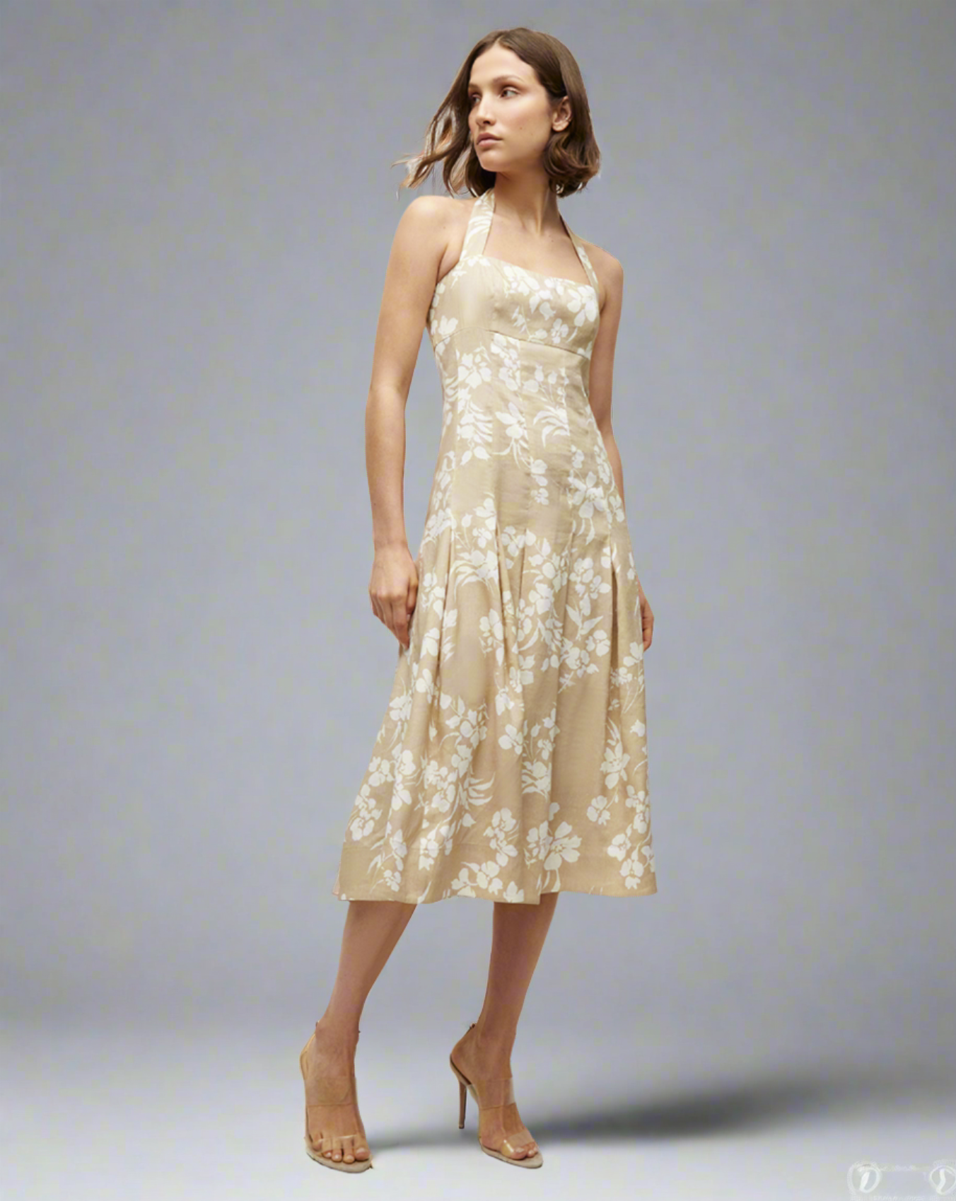 Veronica Beard AMALIA STRETCH-LINEN DRESS Veronica Beard AMALIA STRETCH-LINEN DRESS
