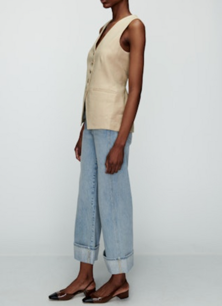 Veronica Beaard LIFF STRETCH-LINEN VEST