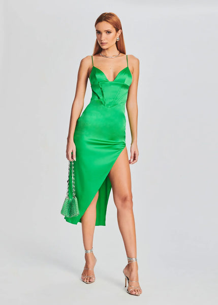 Retrofete JAMILA SILK CORSET DRESS Retrofete JAMILA SILK CORSET DRESS