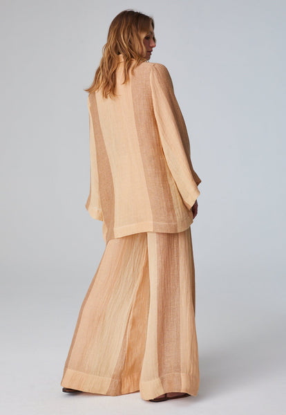 Lisa Marie Fernandez The Low-Waist Wide Leg Pant