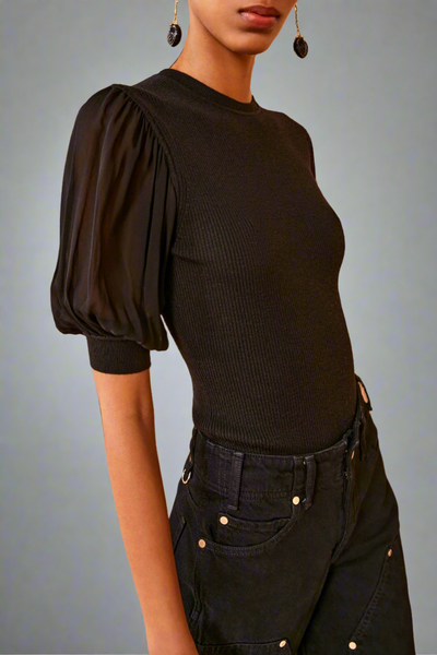 Ulla Johnson Kayla Top- Black Ulla Johnson Kayla Top- Black