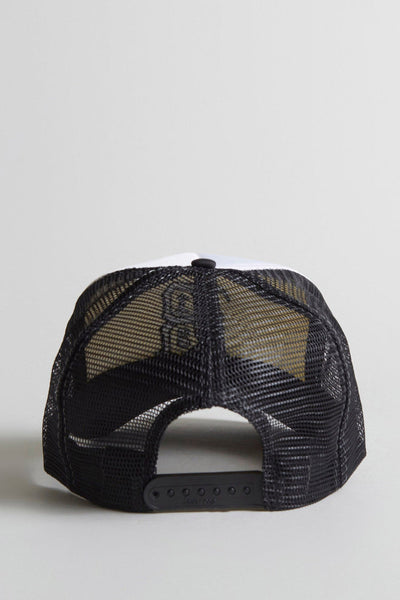 R13 Trucker Hat- Black and White