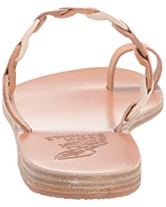 Ancient Greek Sandals Thalia Links-natural, off white, platinum