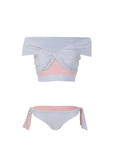 Silvia Tcherassi Bonete Top + Curral Bottom Bikini Set