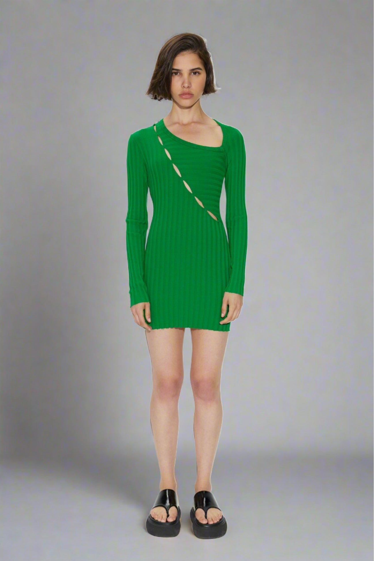 Cotton Citizen CAPRI CUT OUT DRESS- Kelly green Cotton Citizen CAPRI CUT OUT DRESS- Kelly green