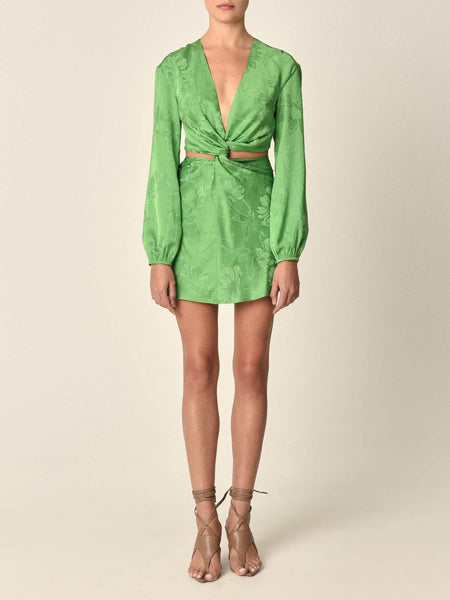 Silvia Tcherassi Jodie Dress Green