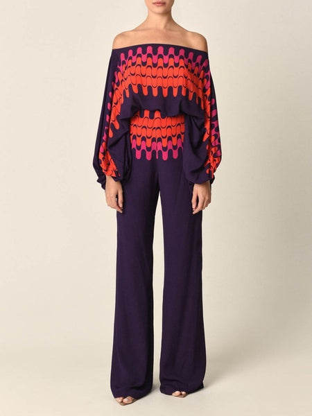 Silvia Tcherassi Andie Pant -Plum