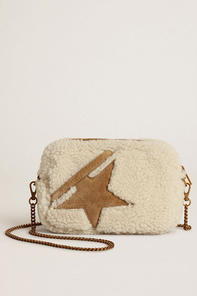 Golden Goose MINI STAR BAG MERINO AND SUEDE BODY