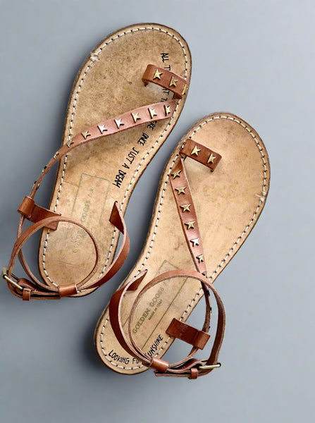 Golden Goose Janis Sandal- cuoio Golden Goose Janis Sandal- cuoio