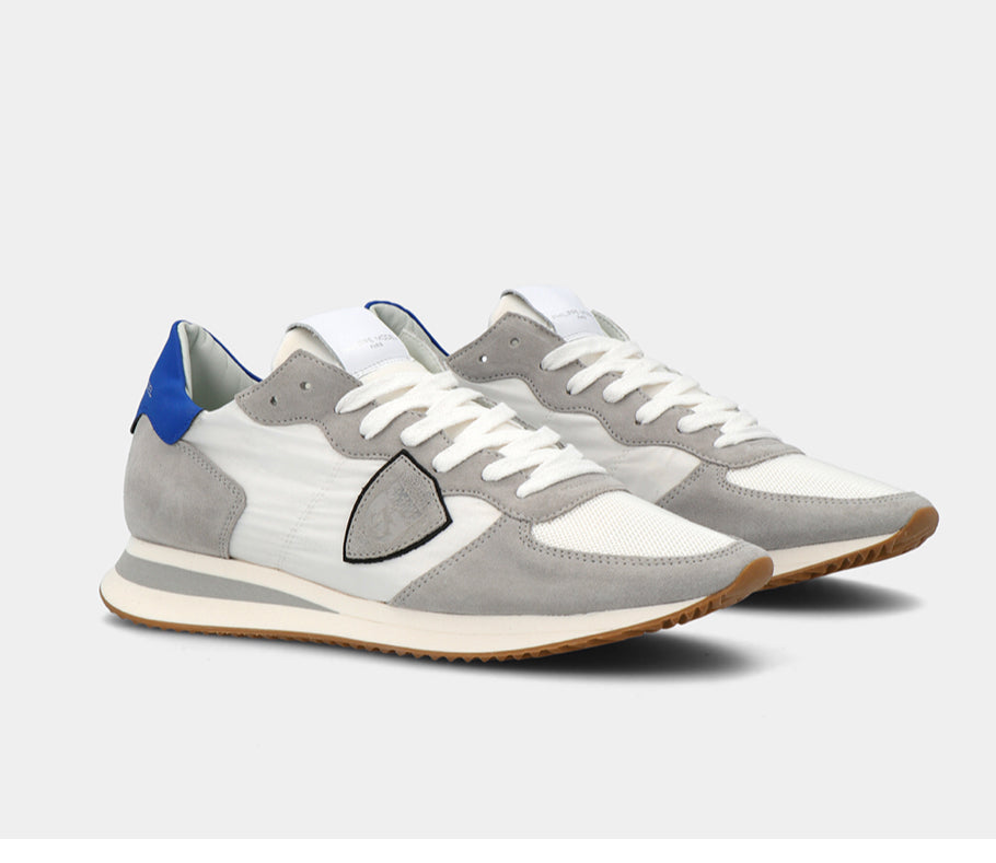 Philippe Model Mens Trpx Mondial - Blanc Bluette Philippe Model Mens Trpx Mondial - Blanc Bluette