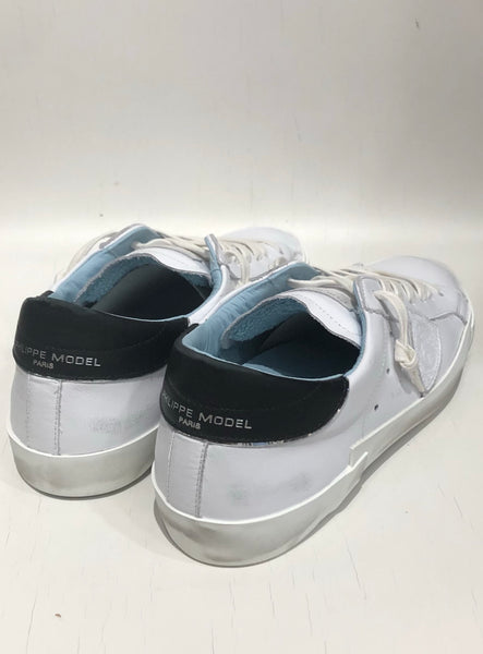 Philippe Model PRSX low man - blanc noir