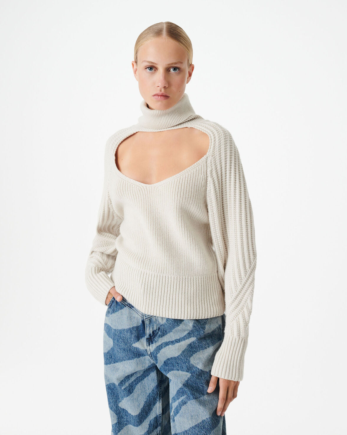 IRO MURANE HIGH-NECK SWEATER IRO MURANE HIGH-NECK SWEATER