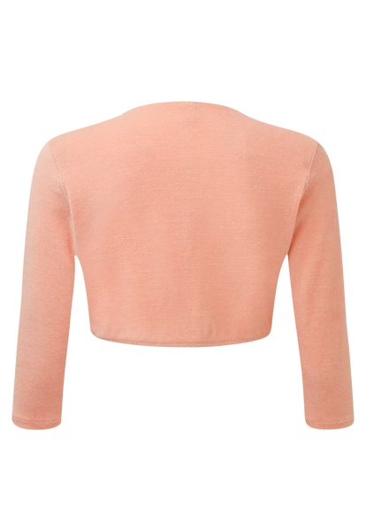 Lisa Marie Fernandez peach terry cardigan