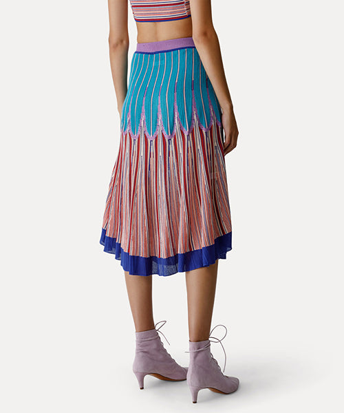 Forte Forte skirt with "happy sun" inlay