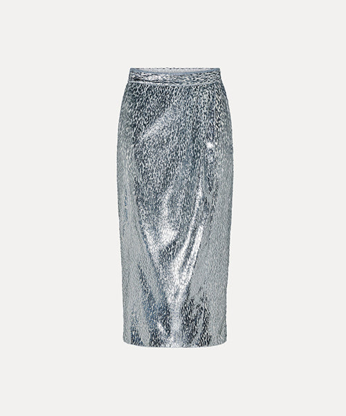 Forte Forte skirt in “encanto” velvet-estrella