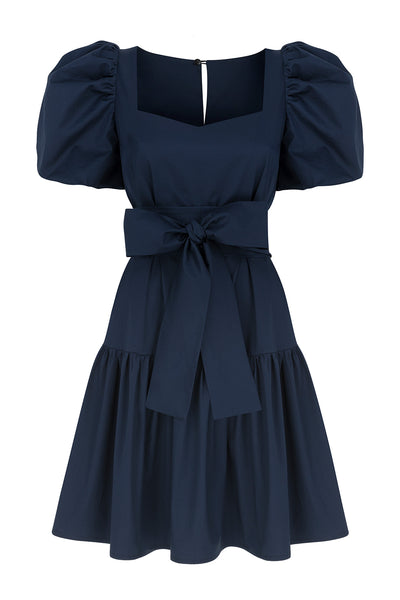 Monica Nera JASMIN MINI DRESS- Navy Monica Nera JASMIN MINI DRESS- Navy