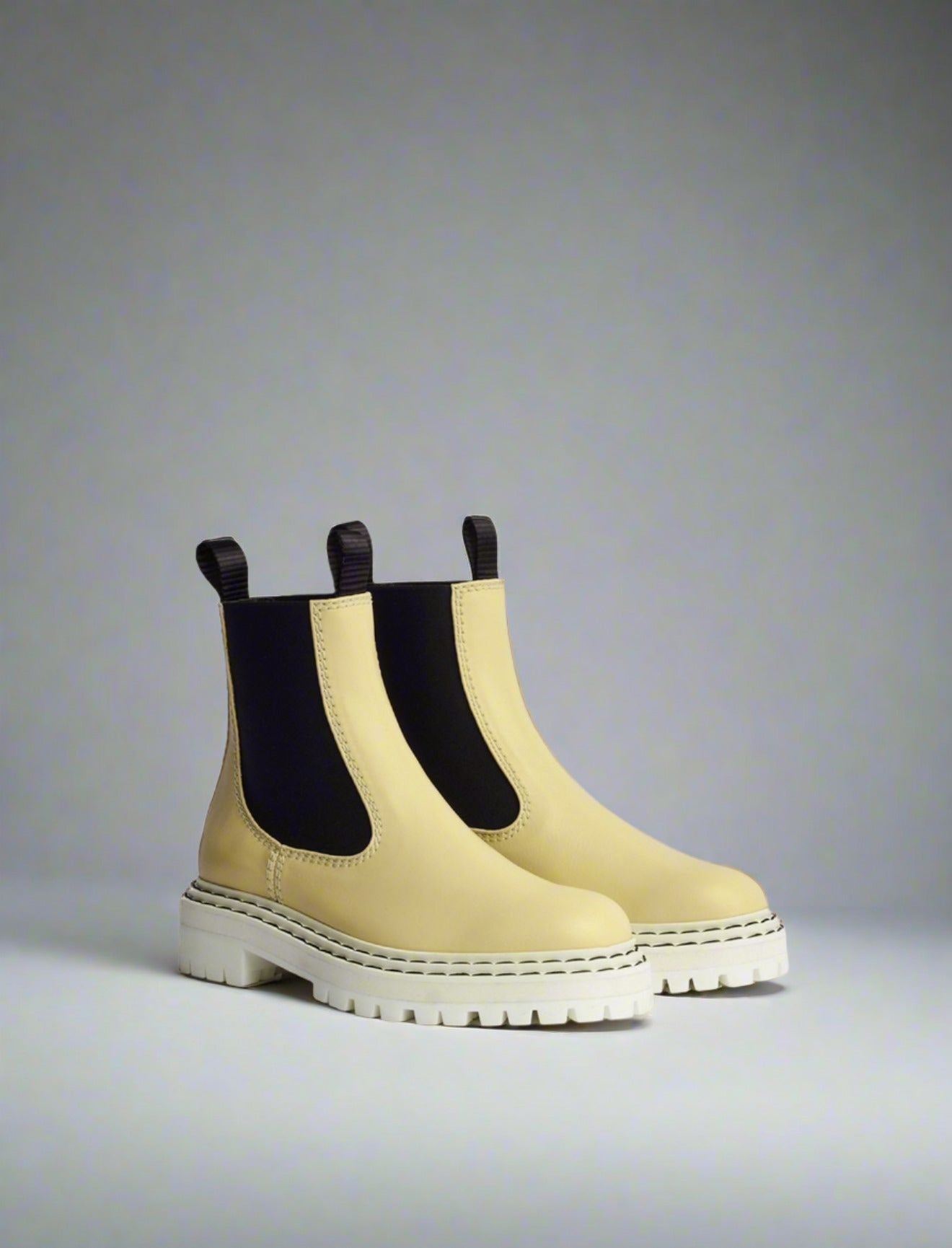 Proenza Schouler Lug Sole Chelsea Boots- butter Proenza Schouler Lug Sole Chelsea Boots- butter