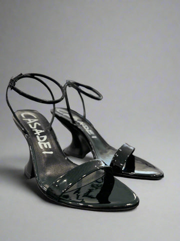Proenza Schouler Sculpt Woven Slides - black