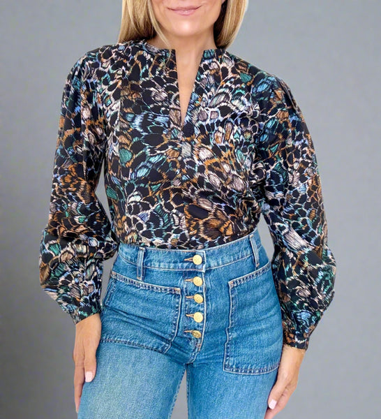 Ulla Johnson llara Blouse- STARLING