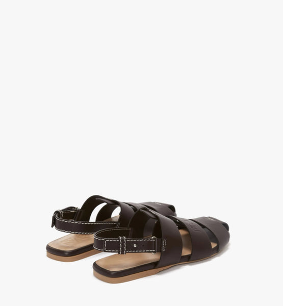 JW Anderson LEATHER FISHERMAN SANDALS