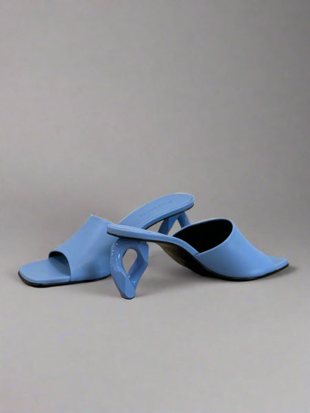 JW Anderson Chain Heel- Blue