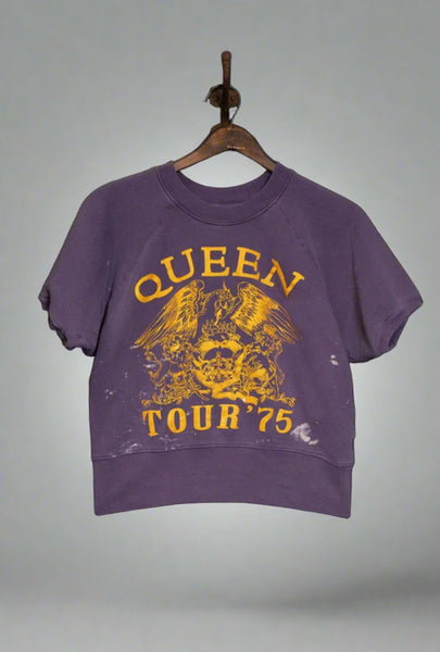 Madeworn- QUEEN '75 TOUR SHORT SLEEVE SWEATSHIRT