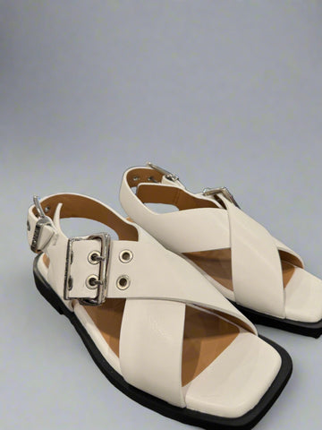 Proenza Schouler Square Strappy Sandals